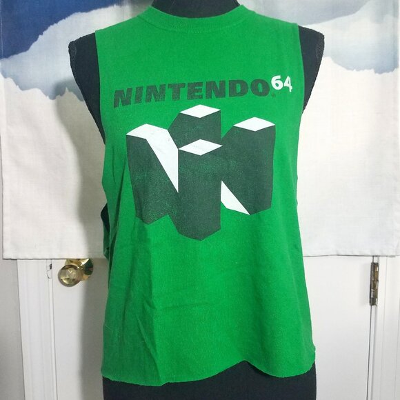 Nintendo Logo Sleeveless - Picture 1 of 5